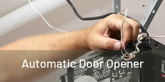  Automatic Door Opener 